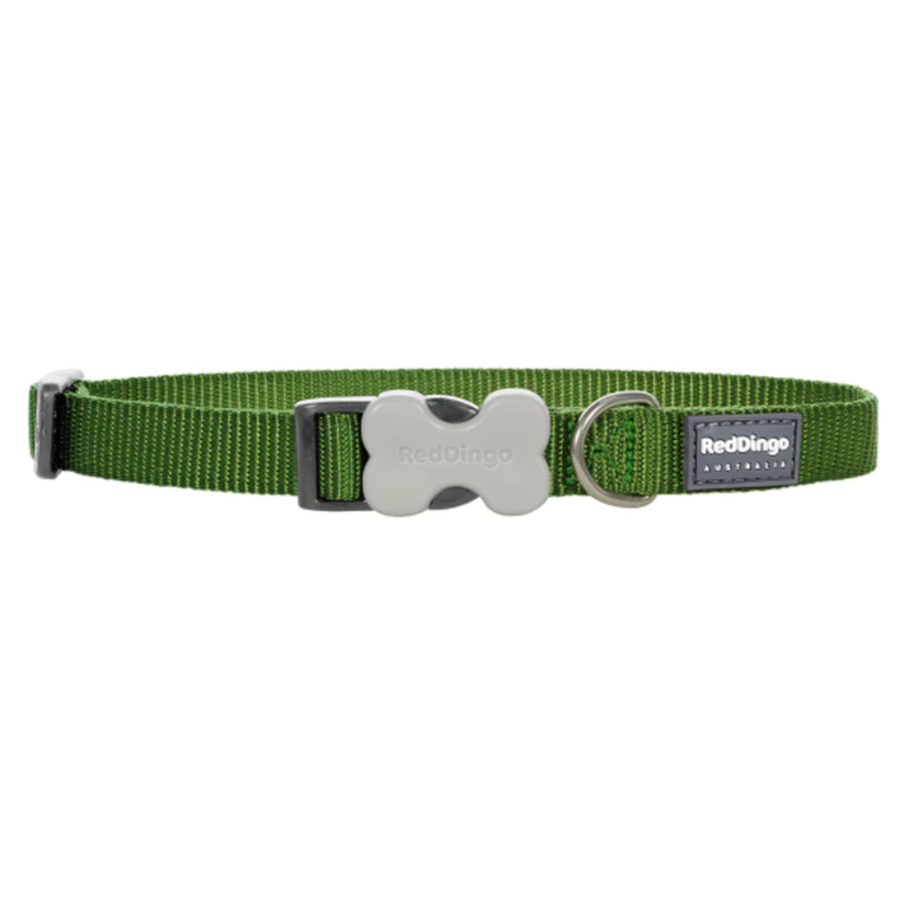 Simply Green Dog Collar by Red Dingo