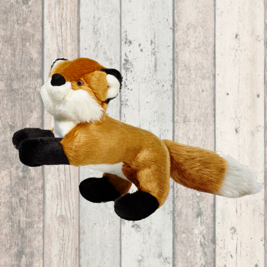 Hendrix the Fox Dog Toy - Fluff and Tuff