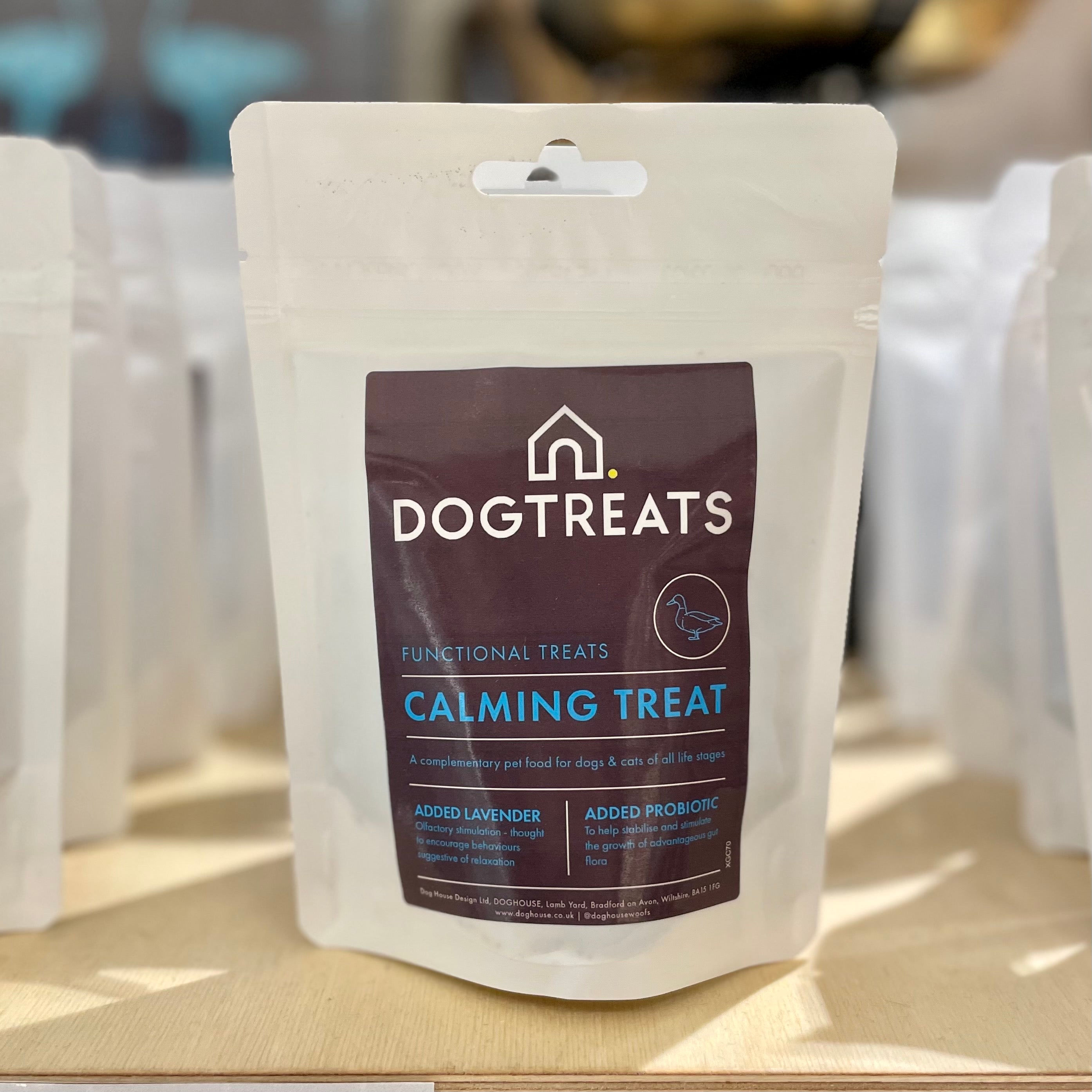DOGTREATS Calming Duck with Lavender Dog Treats