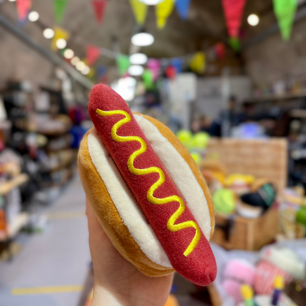 hotdog dog toy