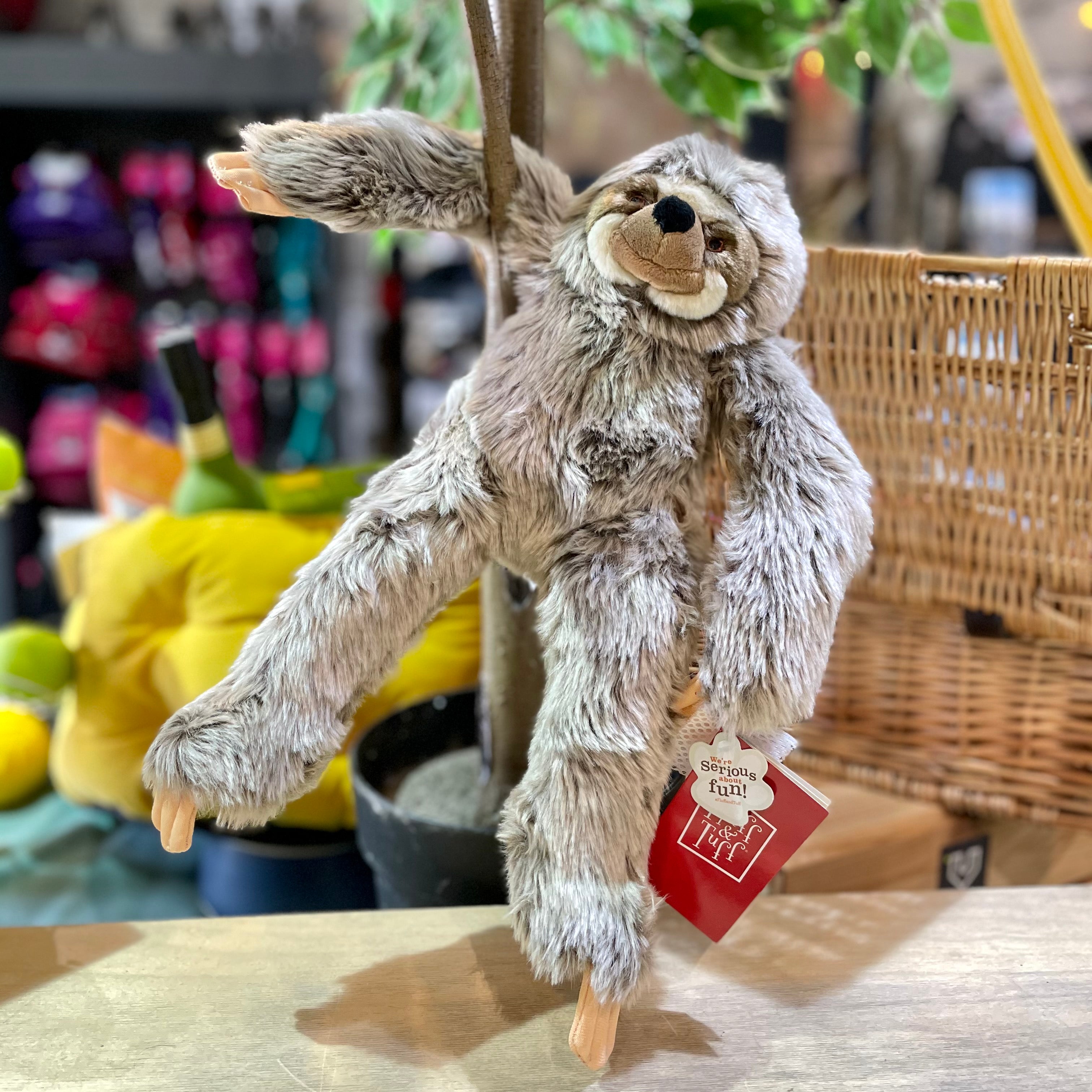 Tico & Sonny Sloth Dog Toy | Fluff and Tuff | Doghouse – DOGHOUSE