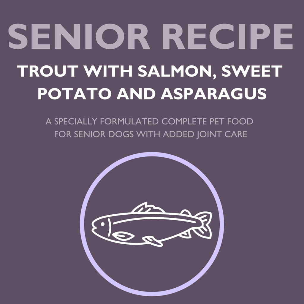 DOGFOOD Grain Free Trout for Senior Dogs