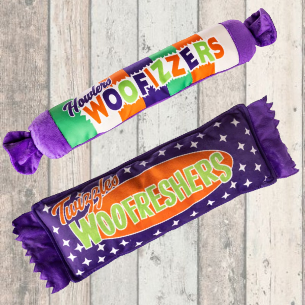 Woofizzers and Woofreshers Giant Sweet Dog Toys